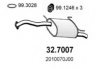 ASSO 32.7007 End Silencer